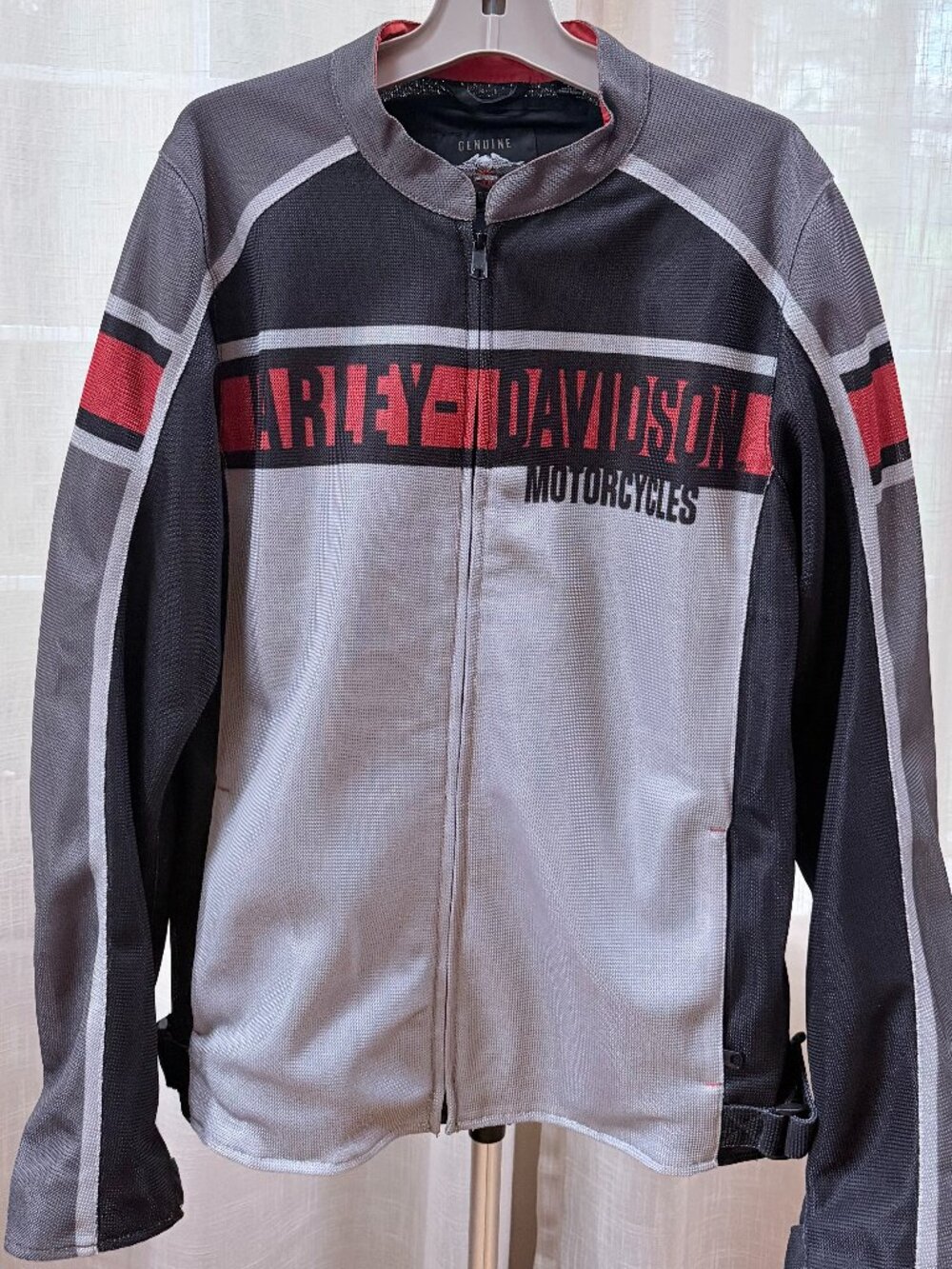 Harley-Davidson Mesh Motorcycle Riding Jacket Men’s Tall Large